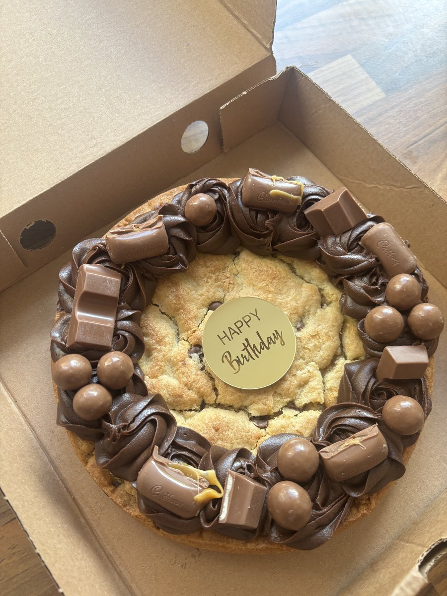Happy Birthday Cookie Slab